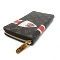 thumbnail image 3 of Pre-Owned LOUIS VUITTON M66553 Monogram China Run Zippy Organizer Long Wallet in... (Good), 3 of 13