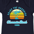 thumbnail image 4 of Inktastic Summer Enjoy the Sunshine Clearwater Beach Florida in Blue Boys or Girls Baby Bodysuit, 4 of 5
