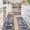 Grey, variant on Boho Kitchen Rug Sets 3 Pieces, Washable Kitchen Mats for Floor, Non Slip Soft Kitchen Area Rug Floor Mat for Kitchen, Laundry Room and Hallway (Spice-Colorful, 17"x30"+17"x47"+17"x59")