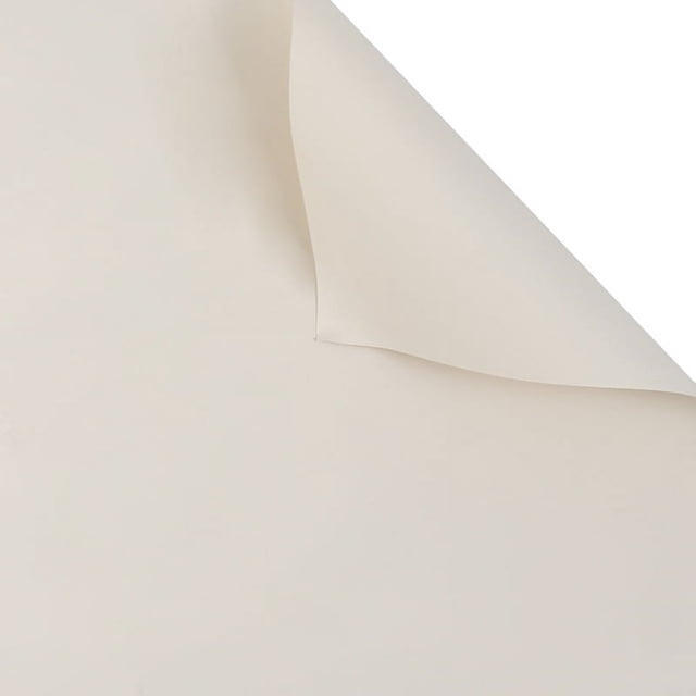 Nvzi matte solid color paper thickened opaque flower packaging paper, single color candy colored Eurasian paper, bouquet packaging paper (smoke white)