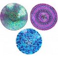 thumbnail image 2 of Panacea Products Mosaic Tile Asst Glass Bird Baths W/stnd 3 pk Assorted 16 Inch (Case of 3), 2 of 2