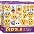 thumbnail image 1 of Eurographics Fear Emoji (100 Piece) Puzzle, 1 of 3
