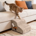 thumbnail image 4 of 2-Step Dog Stairs for Small Dogs - 12.2" High Curved Pet Ramp with Non- Steps for Couch, Sofa, Chair, Indoor Use for Puppies, Cats & Medium Pets, 4 of 8