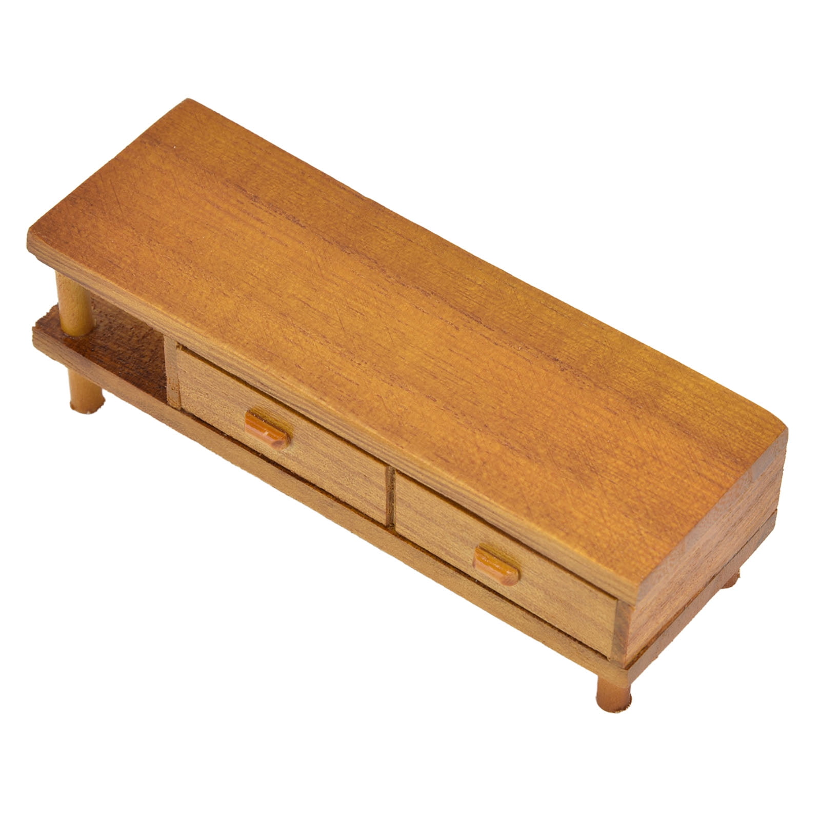 Miniature Furniture Decor Model, Dollhouse TV Multi Purpose