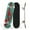 Color6, variant on Complete Skateboards for Beginners,7 Layer Canadian Maple Double Kick Deck,31''Pro Cruiser Graffiti Skate Board