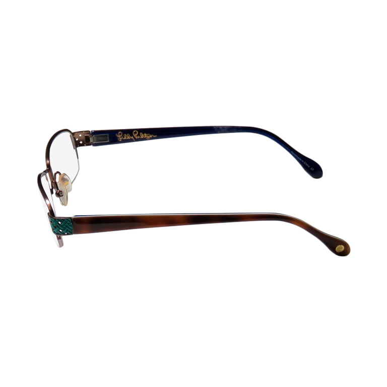 LILLY PULITZER Eyeglasses EVE Brown 53MM - Walmart.com display picture 1