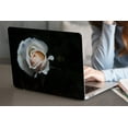 thumbnail image 4 of KSK KAISHEK Protective Case Hard Cover Compatible with 2018 - 2022 Rel. MacBook Air 13" with Retina Display and Touch ID USB Type-C Model: A1932/A2179/A2337 m1 Flower 0380 + Black Keyboard Cover, 4 of 5
