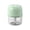 Mint Green, variant on Homellea Blue Mini Electric Garlic Chopper, 4.49 Inch Plastic Food Mincer Cup With Stainless Steel Blades For Garlic, Onion, Chili, Herbs, Kitchen, Countertop, Camping And Meal Prep