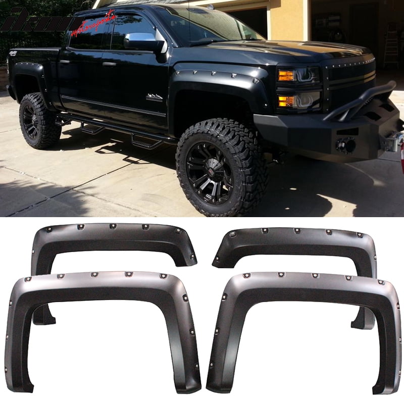 Compatible with 1418 Silverado 1500 Long Bed Pocket Rivet Style Fender