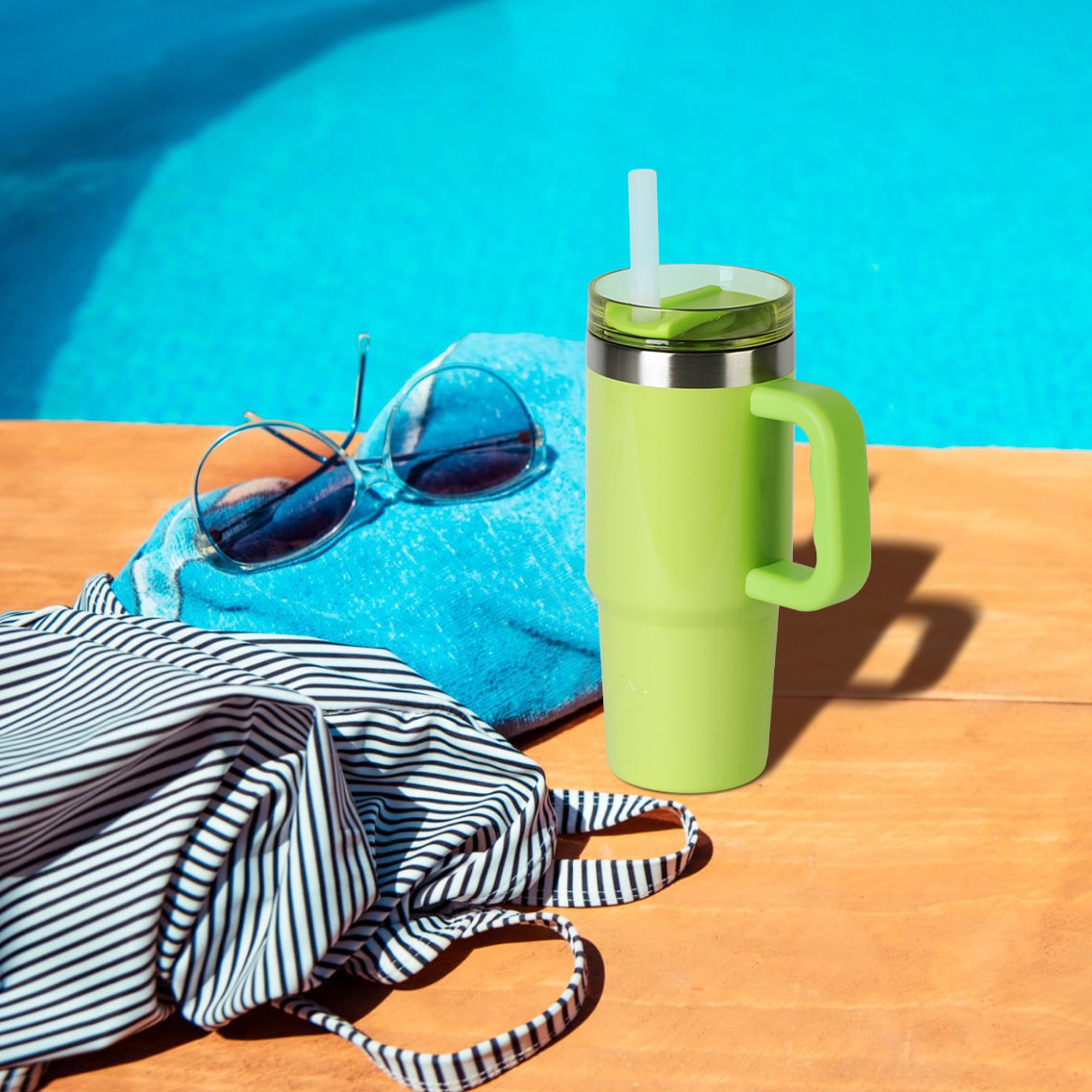 Ozark Trail Insulated Stainless Steel Tumbler with Handle