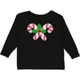 thumbnail image 3 of Inktastic Candy Canes and Holly Christmas Boys or Girls Long Sleeve Toddler T-Shirt, 3 of 5
