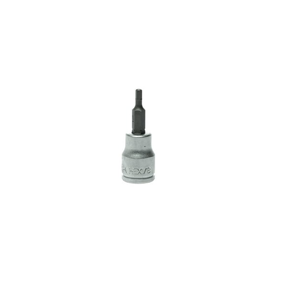Teng Tools 1/8 Inch SAE 3/8 Inch Drive Hex Chrome Vanadium Socket | Mechanic Tool | Hand Tool - M381104-C
