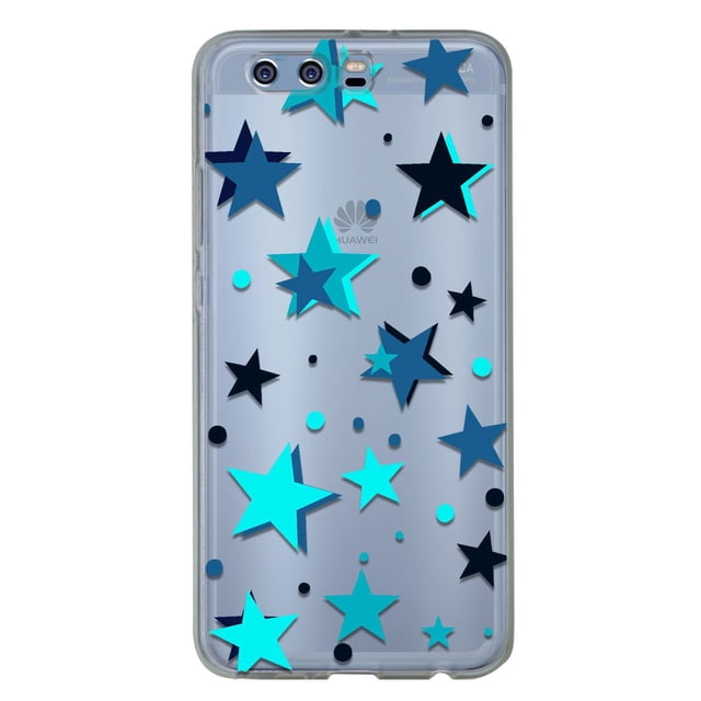 Funda para Huawei P10 Plus InstaCase Antigolpes Estrellas Azules