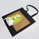 thumbnail image 4 of Bolsa de mano NPBAG, algodón negro, 25 unidades, 38 x 40 cm, con teflón PTFE, 4 of 4