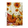 thumbnail image 3 of Oioii Happy Thanksgiving Fall Garden Flags Pumpkins Yard Flags,Small Thanksgiving Day Garden Decor for Autumn Outside Porch Lawn Holiday, 3 of 6