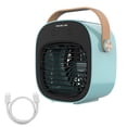 thumbnail image 1 of Toystoory Enfriador de aire portátil Mini USB aire acondicionado ventilador de refrigeración humidificador de niebla Humidificadores Azul Toystoory HA005747-02B, 1 of 6