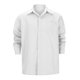 thumbnail image 2 of Camisa informal de manga larga con botones y color liso para hombre: prenda cómoda y moderna para el trabajo o las vacaciones, de poliéster y algodón, tallas S-XXXL., 2 of 4