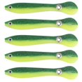 thumbnail image 1 of 5 uds 10cm 6g Bionic Loach pesca Artificial Crankbait cebos blandos (verde) Tmvgtek pescar, 1 of 9