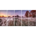 thumbnail image 2 of Arbres d'Automne Glacés avec Feuilles Rouges, 2 of 3