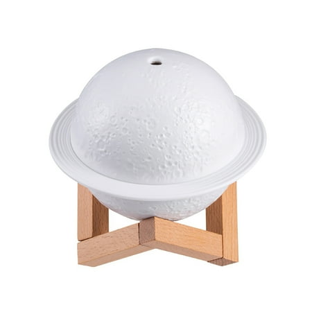 

New Planet Humidifier 3 Colors Led Night Light Household Aromatherapy Diffuser 3D Air Humidifier 200ML
