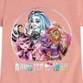 thumbnail image 3 of Monster High - Circle OF Friends - Toddler & Youth Girls Short Sleeve Graphic T-Shirt, 3 of 6