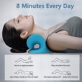 thumbnail image 3 of Neck Shoulder Stretcher Relaxer Cervical Chiropractic Traction Device Pillow, 3 of 5