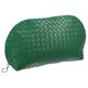 thumbnail image 1 of Neceser de maquillaje tejido, neceser impermeable para cosméticos, práctico bolso de viaje, organizador de cosméticos, neceser para mujer, verde, 1 of 8