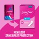 thumbnail image 2 of Tanga Carefree Panty Liners, sin envolver, sin perfume, 196 unidades, 2 of 8