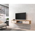 thumbnail image 2 of Manhattan Comfort Liberty 62.99 Floating Entertainment Center-Color:Cinnamon and Off White, 2 of 3