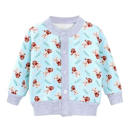 

Newborn Infant Baby Girl Sweater Kid Long Sleeve Button Closure Cardigan Warm Spring Fall Winter Pullover Tops Outfits