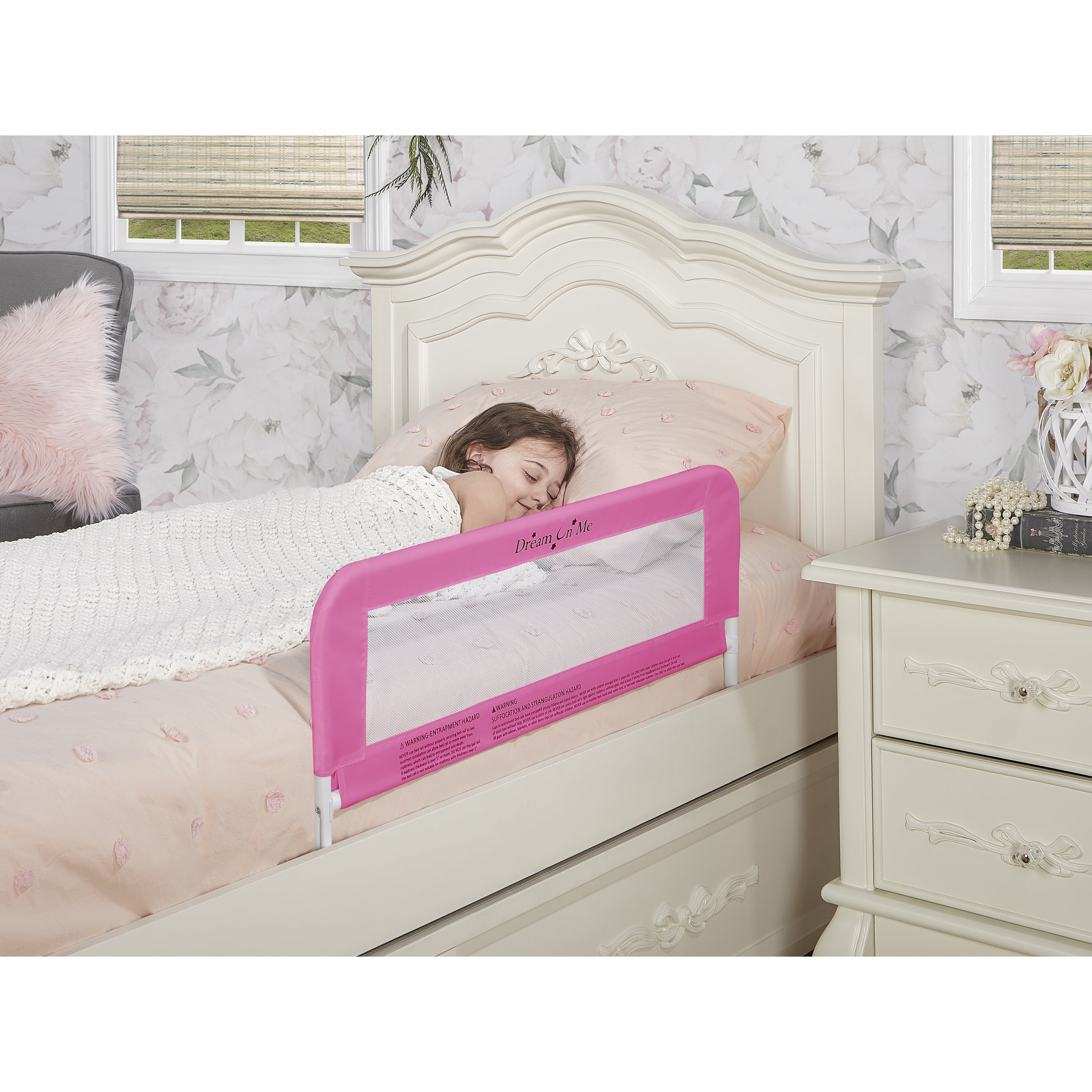 dream on me mesh security bed rail