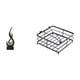 thumbnail image 1 of Escultura Moderna De Resina Con Forma De Llama Y Dispensador De Servilletas De Lujo, Adorno Para Cocina, Restaurante, Mesa, Armario, Sala De Estar, Decoración Interior, Recuerdo., 1 of 8