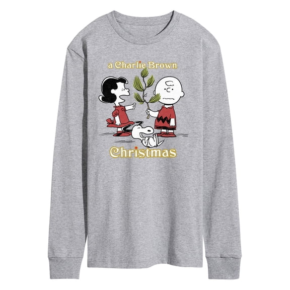 Peanuts - Charlie Brown Christmas Tree Long Sleeve Graphic T-Shirt