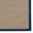 thumbnail image 4 of Linon Athena 2'6" x 12' Transitional Wool Runner Rug in Cork and Blue, 4 of 5