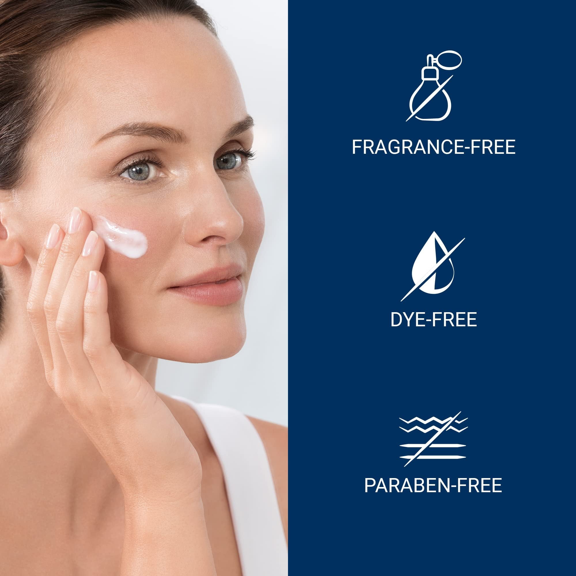 Eucerin Replenishing Skin Relief Face Cream with 5% Urea 50ml, Dermatalogical Skincare, Fragrance Free by Eucerin