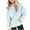 41Light Blue, variant on Hicidod Girls Hoodies Print Crewneck Lightweight Pullover Sweatshirts Casual Loose Trendy Long Sleeve Soft Fall Winter Tops