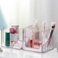thumbnail image 3 of Caja de almacenamiento de maquillaje transparente de gran capacidad se puede superponer contenedor de almacenamiento de plástico Cosmet, 3 of 4