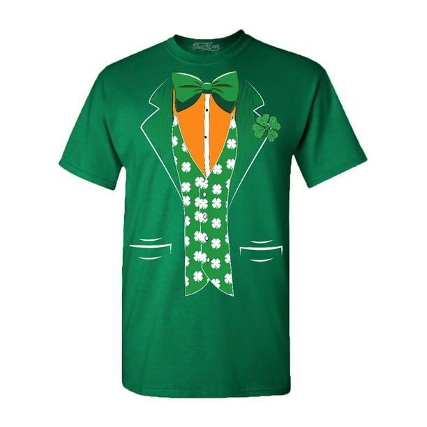 Shop4Ever - Shop4Ever Men's St. Patrick's Day Irish Tuxedo Shamrock ...