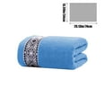 thumbnail image 3 of Hyknon Large Bath Towels Soft Quick-Drying Absorbent Bathroom Towels Thickened Shower Towels Blue Cotton Towels for Home Hotel (29x13.4Inch), 3 of 7