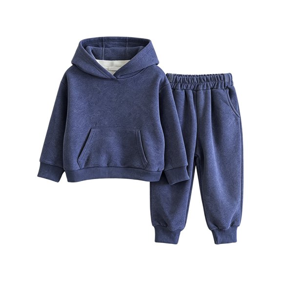 CONZONE Toddler Boys Outfits 2 Piece Tie Dye Long Sleeve Hoodies Jogger Pants Set Soft Fall Winter Clothes for Kids