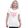 thumbnail image 4 of Breast Cancer is a Doodiehead Women's Graphic T Shirt Tees Brisco Brands L, 4 of 5