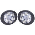thumbnail image 2 of Focos para espejo retrovisor, 2 piezas, 12 V, 6 LED, focos para retrovisor en forma de V, los mejores de su clase, 2 of 9