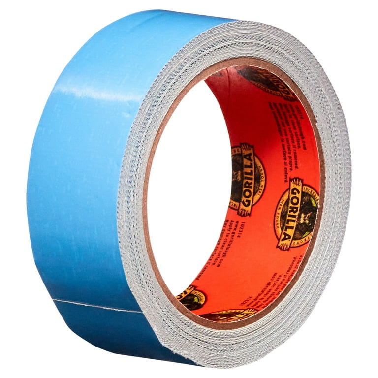 Gorilla Glue Heavy Duty Permanent Double Sided Tape Gray Roll for Indoor Outdoor Use Weight 0.386 lb Walmart