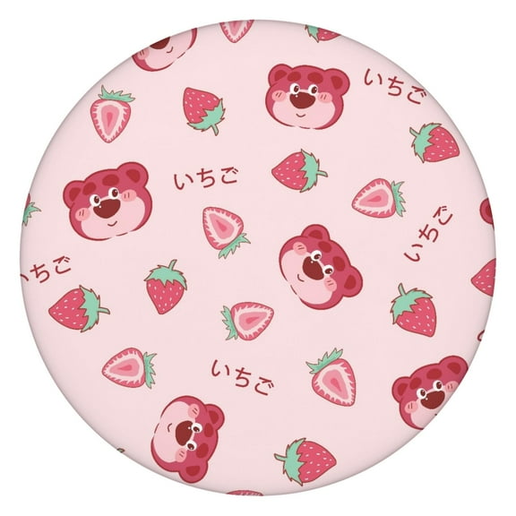 Strawberry and Red Berry Tablecloth Sweet Cute Print Kawaii Summer Fruit Decor for Strawberry Lover