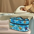 thumbnail image 2 of HELLHERO Pineapple Starfish Portable Steamer Travel Organizer Lightweight Travel Bag Protective Travel Case Steamer Oganizer, Bag Only, 2 of 6