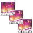 thumbnail image 6 of 3 PCS Unique Piano Keys Butterflies Baby Muslin Washcloths, Soft Absorbent Face Towel Burp Cloths Cotton Bath Wipes Infant Wash Cloth for Newborn Boys Girls, 6 of 6