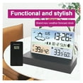 thumbnail image 2 of Multifunctional Digital Weather Station Weather Forecast Alarm Clock Indoor Outdoor Temperature ,Weather Forecast, 2 of 6