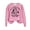 Pink christmas sweatshirt, variant on pimelu Christmas Sweater Christmas Santa Claus Sweatshirt for Women Trendy Letter Print Oversized Sweatshirt Ladies Round Neck Long Sleeve Pullover Blouses Tops