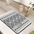 thumbnail image 2 of Washable Rubber Boho Style Vintage Floral Dish Drying Mats for Kitchen Counter Home Large Coffee Bar Pad Accessories and Decor for Utensils Stemware 18''x24'', 2 of 7