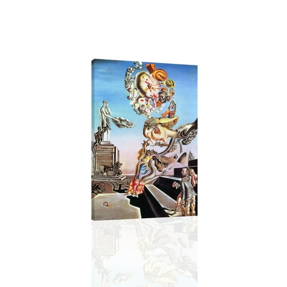 Dali - The Lagubrious Game - CANVAS OR PRINT WALL ART